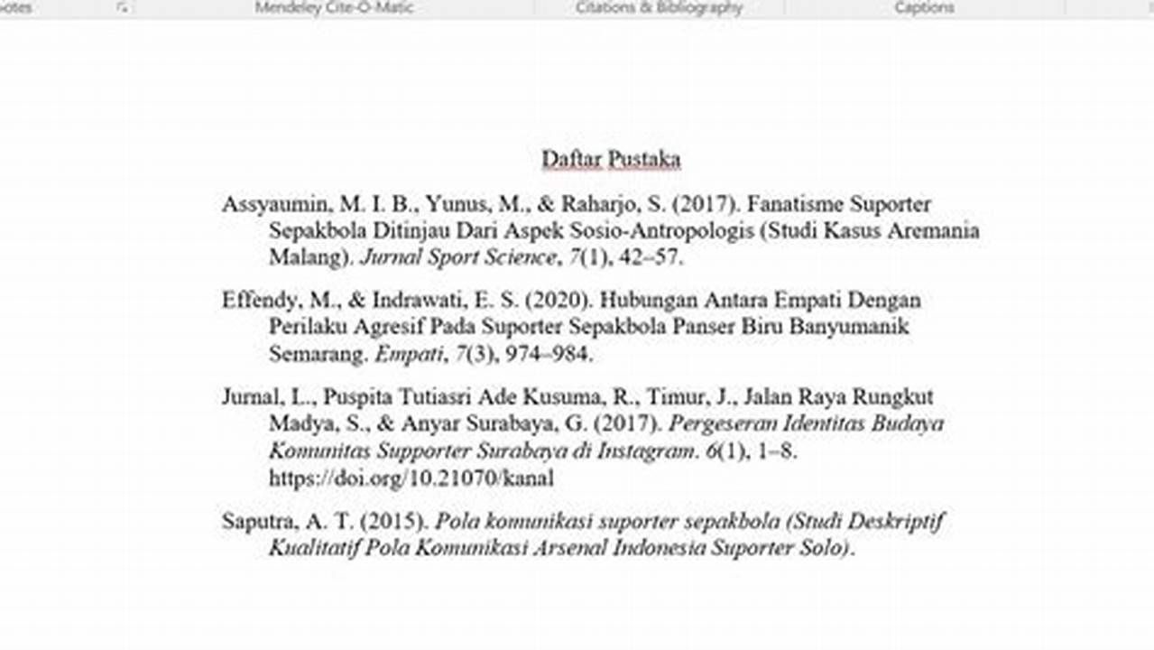 Cara Cepat Bikin Daftar Pustaka Pakai Mendeley