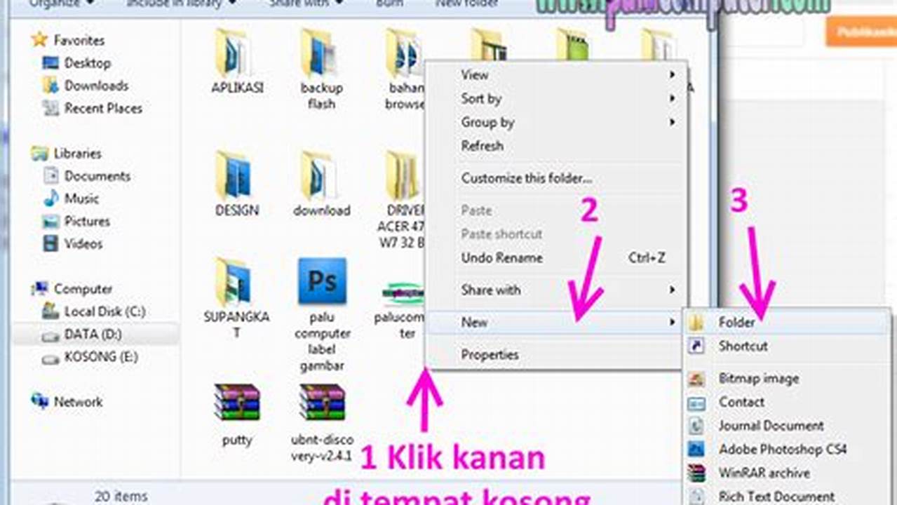 Cara Cepat Bikin Folder Baru di Komputer, Dijamin Mudah!