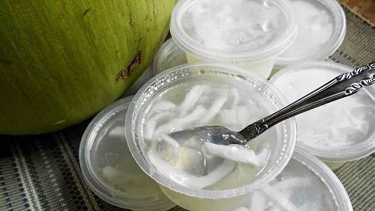 Rahasia Bikin Jelly Air Kelapa yang Super Enak dan Menyegarkan!