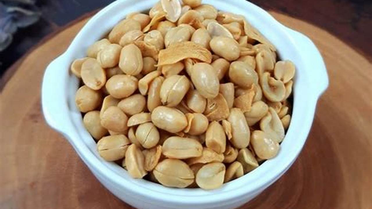 Resep Cara Membuat Kacang Bawang Renyah Tanpa Santan, Dijamin Gurih!