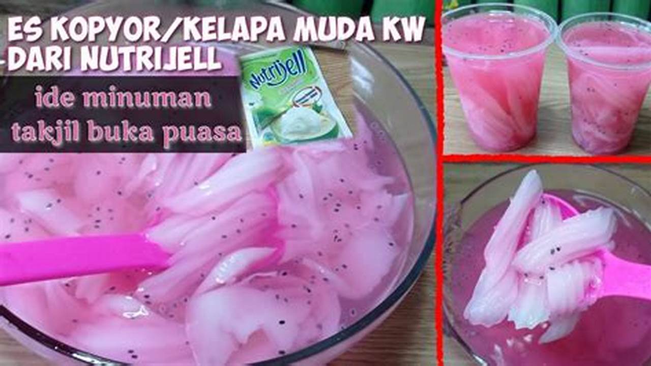 Rahasia Baru: Cara Membuat Kopyor Nutrijel yang Bikin Ketagihan