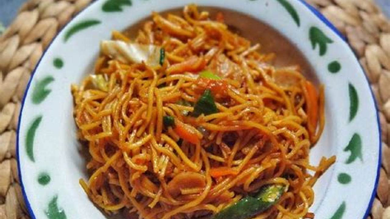 Resep Rahasia Mie Srodot Super Lezat, Dijamin Ketagihan!