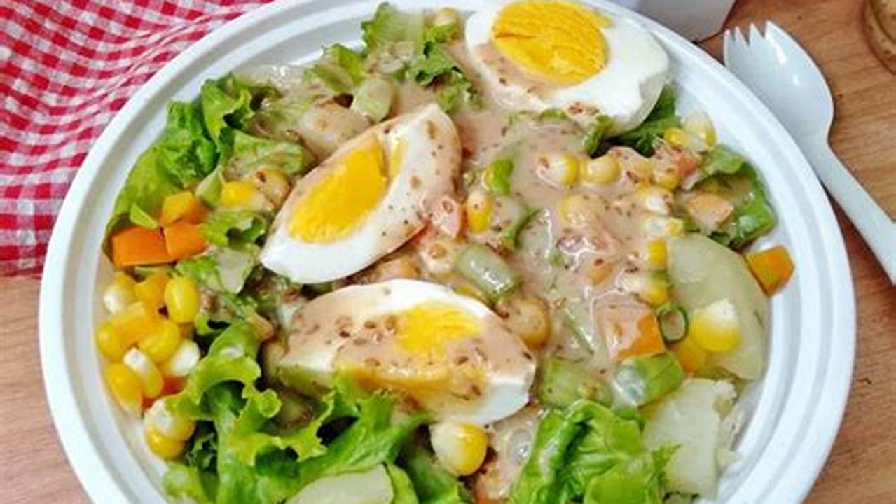 Resep Salad Sayur Diet: Cara Membuat Salad Sayur yang Enak dan Sehat