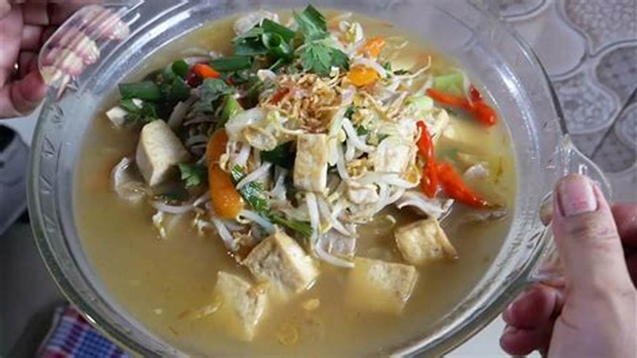 Resep Rahasia Sayur Tahu Toge: Sensasi Rasa Istimewa yang Menggoyang Lidah