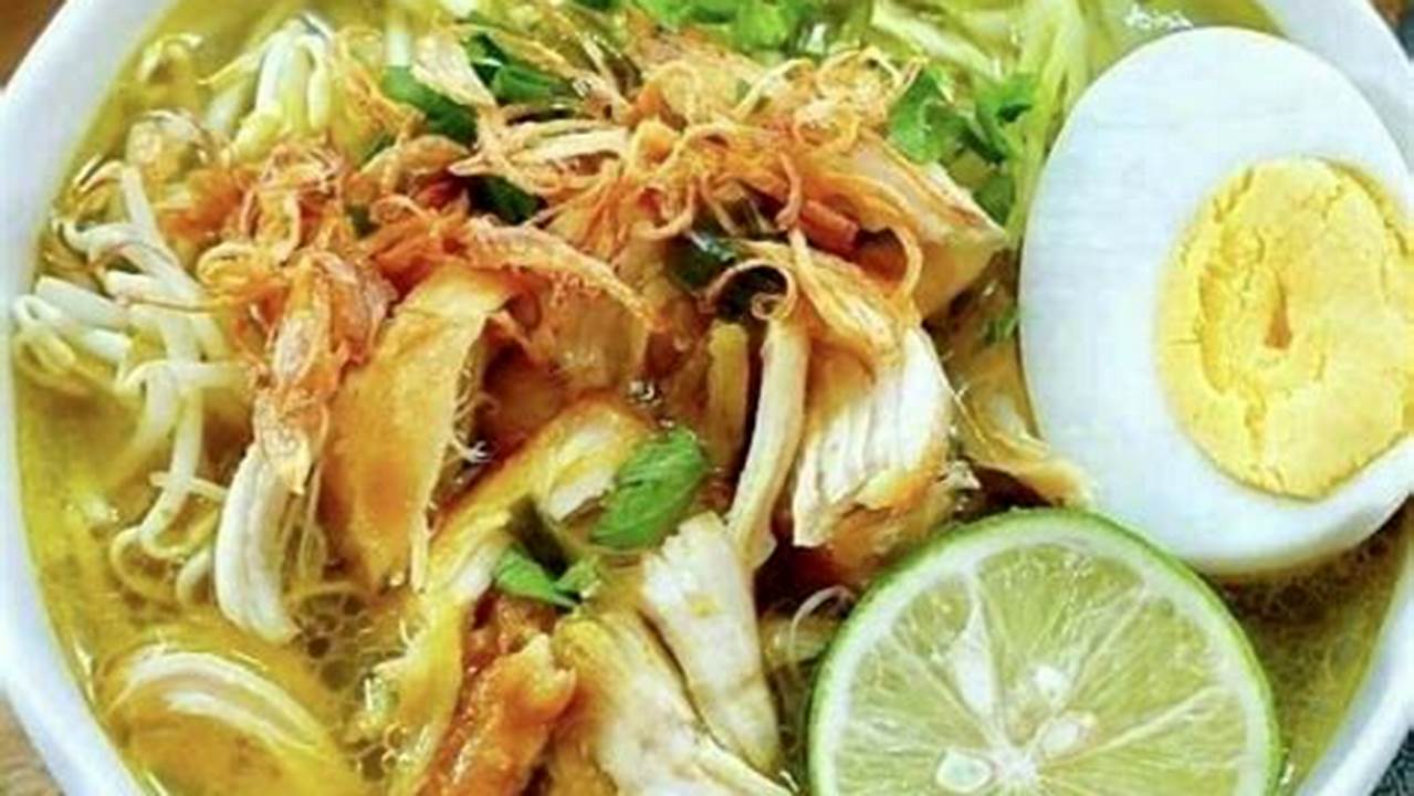 Resep Rahasia Soto Padang Daging Ayam yang Bikin Nagih, Dijamin Ketagihan!
