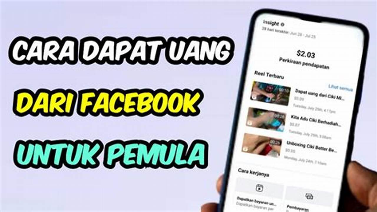 Terungkap Rahasia Mendulang Cuan dari Facebook, Simak Temuan Jitu Ini!