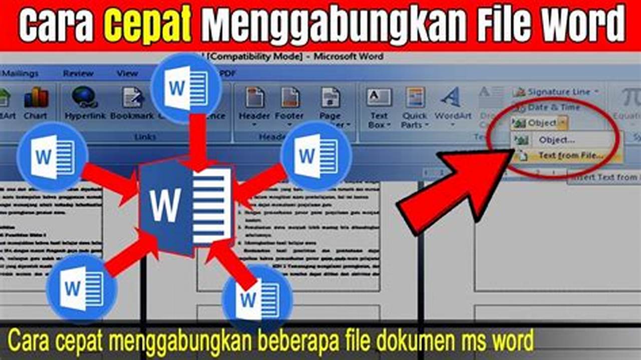 Tips Menggabungkan File Word dengan Mudah dan Efektif