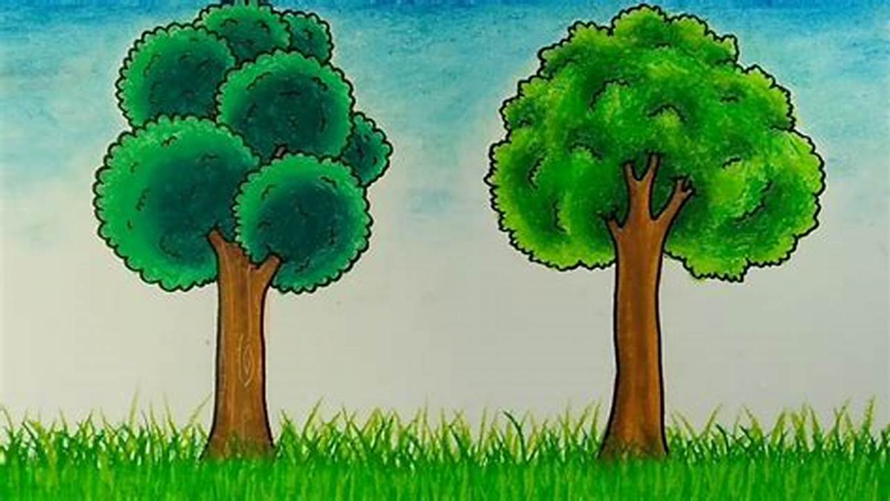 Cara Menggambar Pohon Langkah Demi Langkah: Panduan Sempurna untuk Pemula