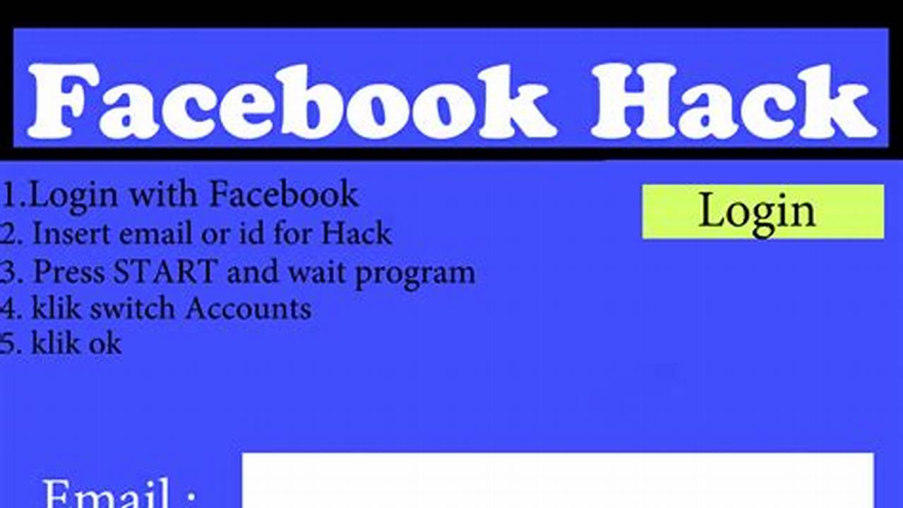 Rahasia Rahasia Cara Ngehack Facebook Lewat HP yang Belum Pernah Terungkap
