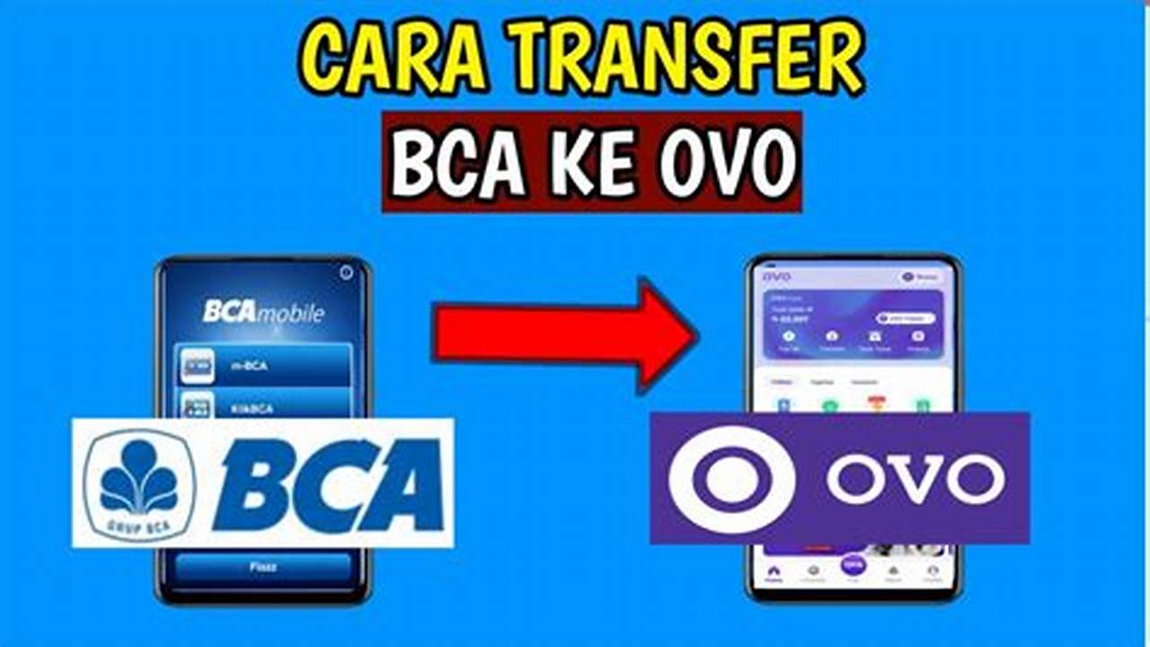 Mudah dan Cepat Transfer Uang dari BCA ke OVO