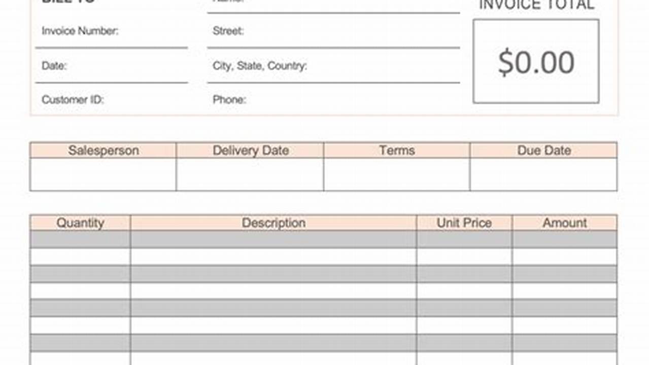 Catering Invoice PDF - A Comprehensive Guide