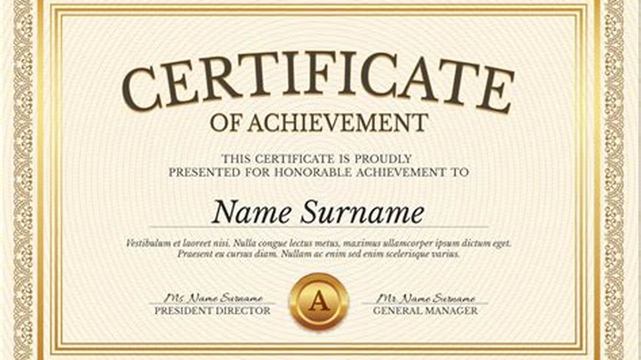 Unveiling the Secrets of Certificate Template PSD: A Journey of Discovery