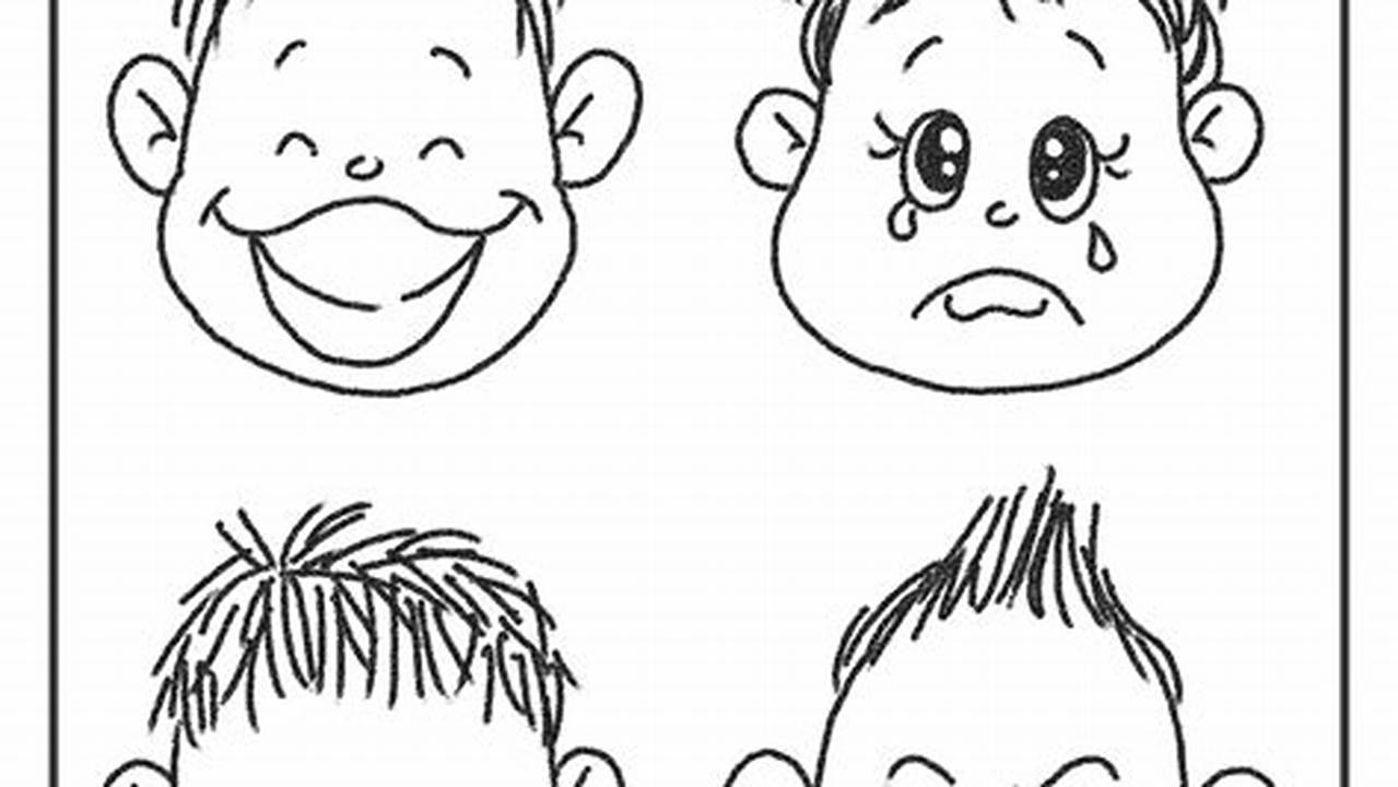 How Children's Emotions Coloring Pages Foster Emotional Literacy and Well-being