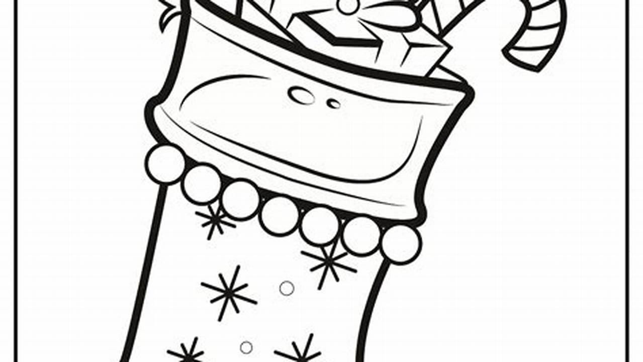 Christmas Sock Coloring Pages: The Ultimate Guide to Festive Fun