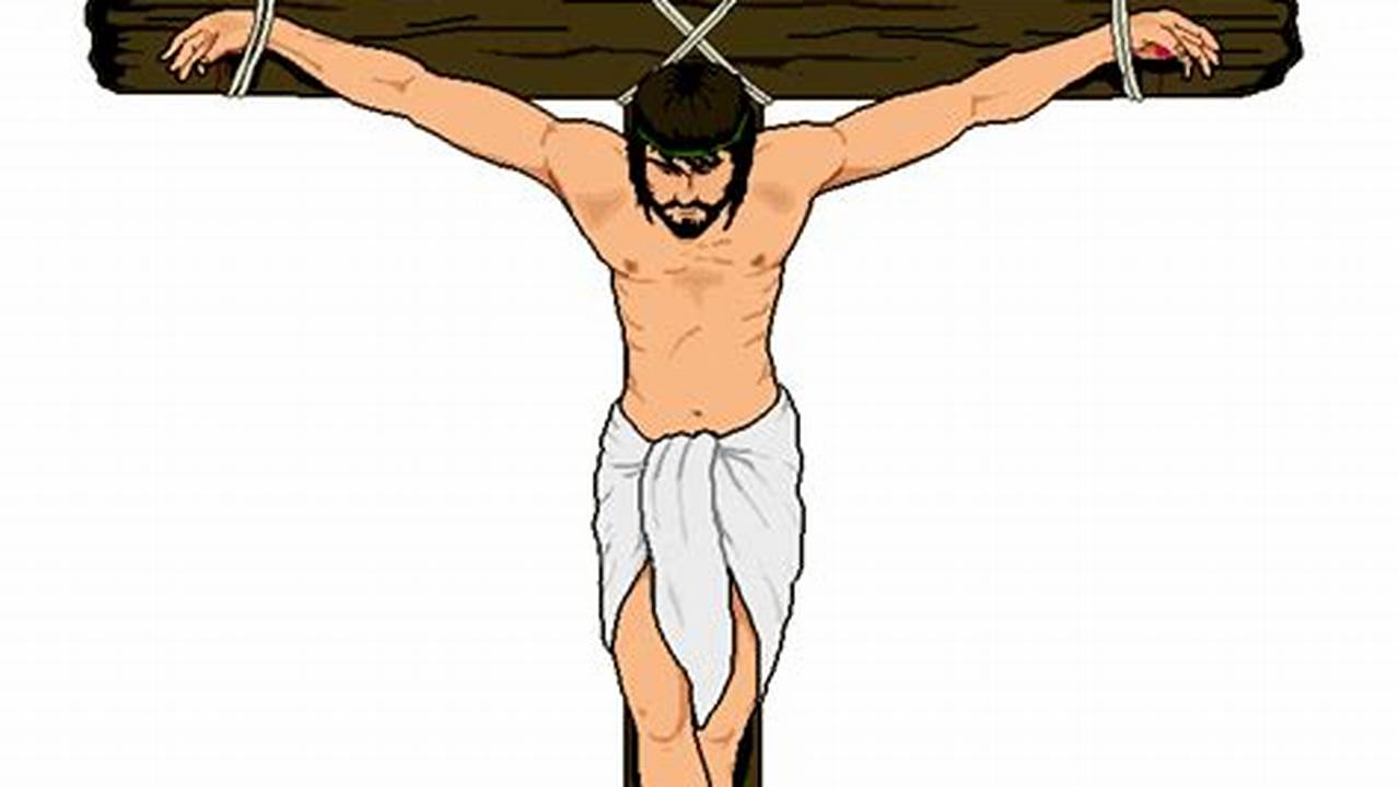 Unveiling the Profound Symbolism of "Clip Art of Jesus on the Cross"