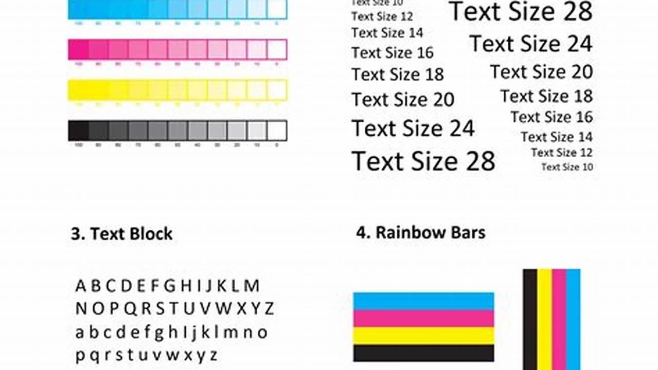 Unleash Vibrant Colors: A Guide to Color Test Pages for Exceptional Coloring