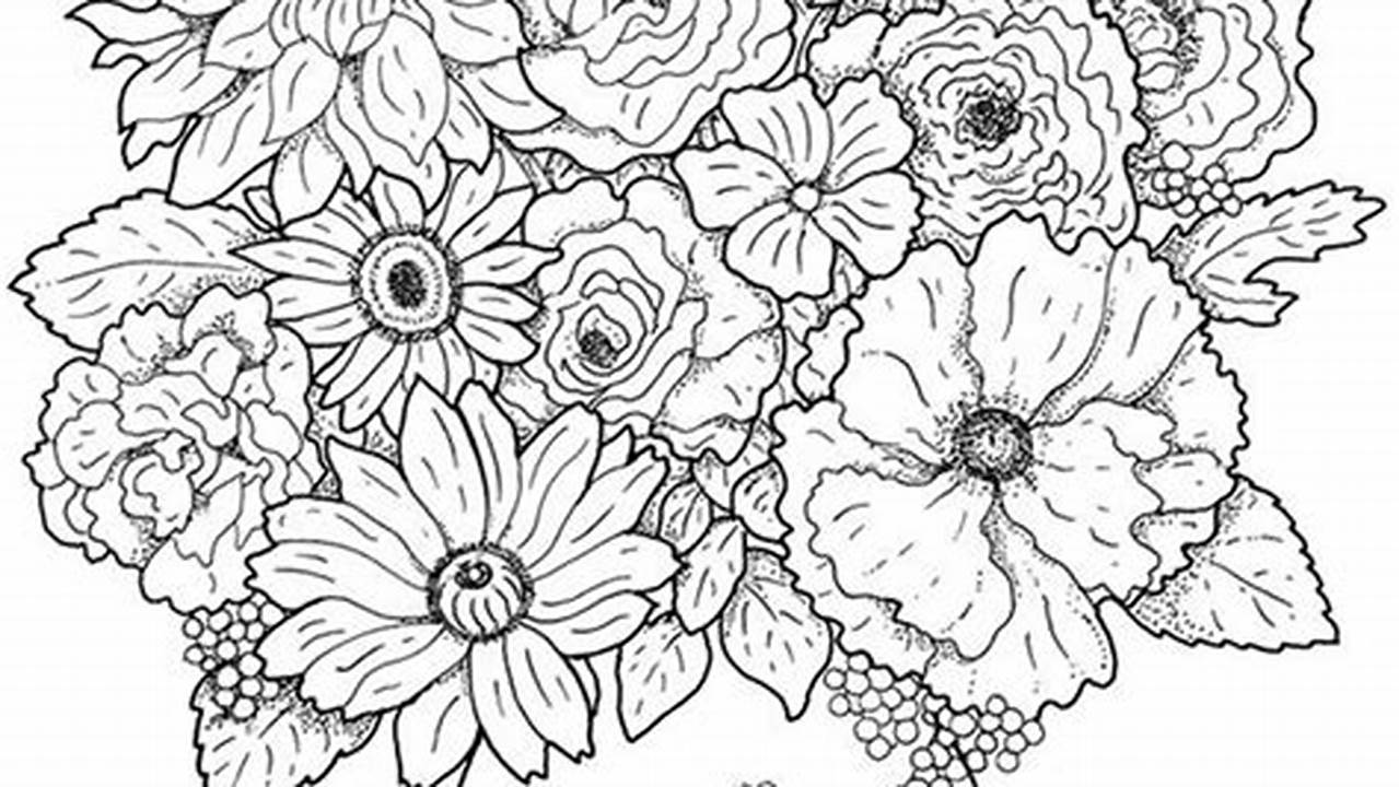 How to Master Coloring Book Pages Flowers: A Comprehensive Guide