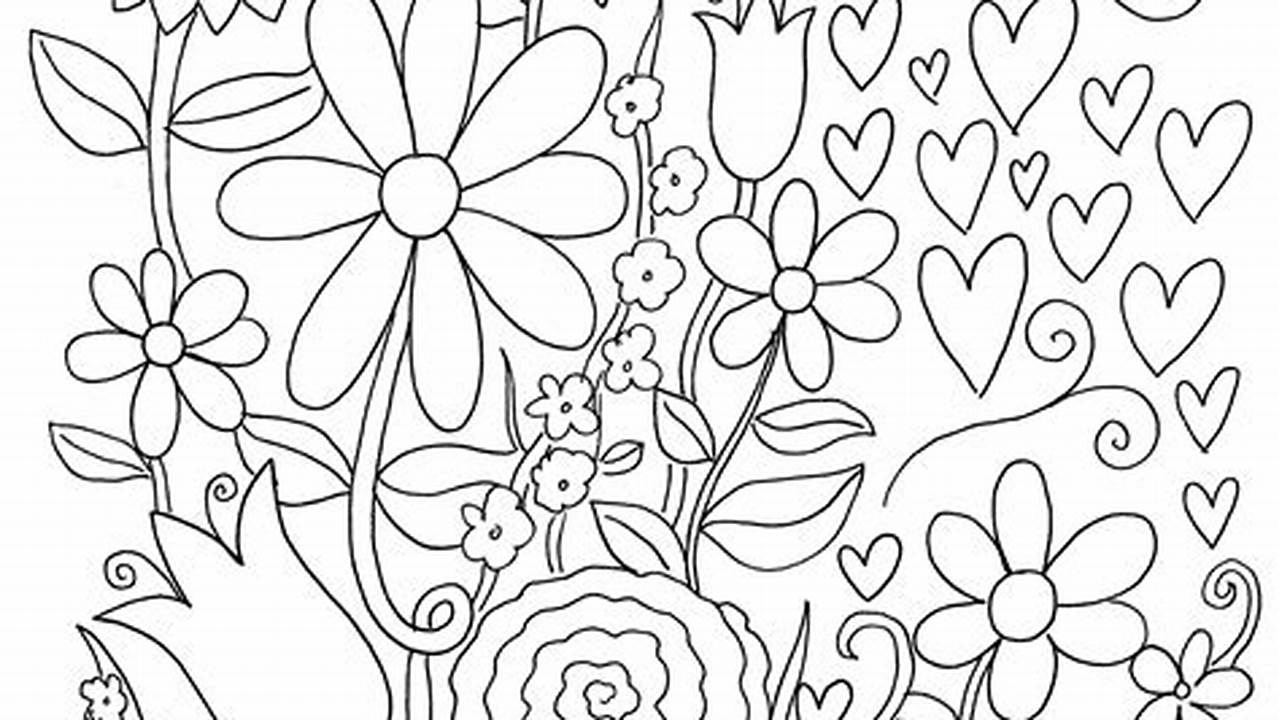 Free Coloring Pages for Grown-Ups: Unwind and Let Your Creativity Bloom