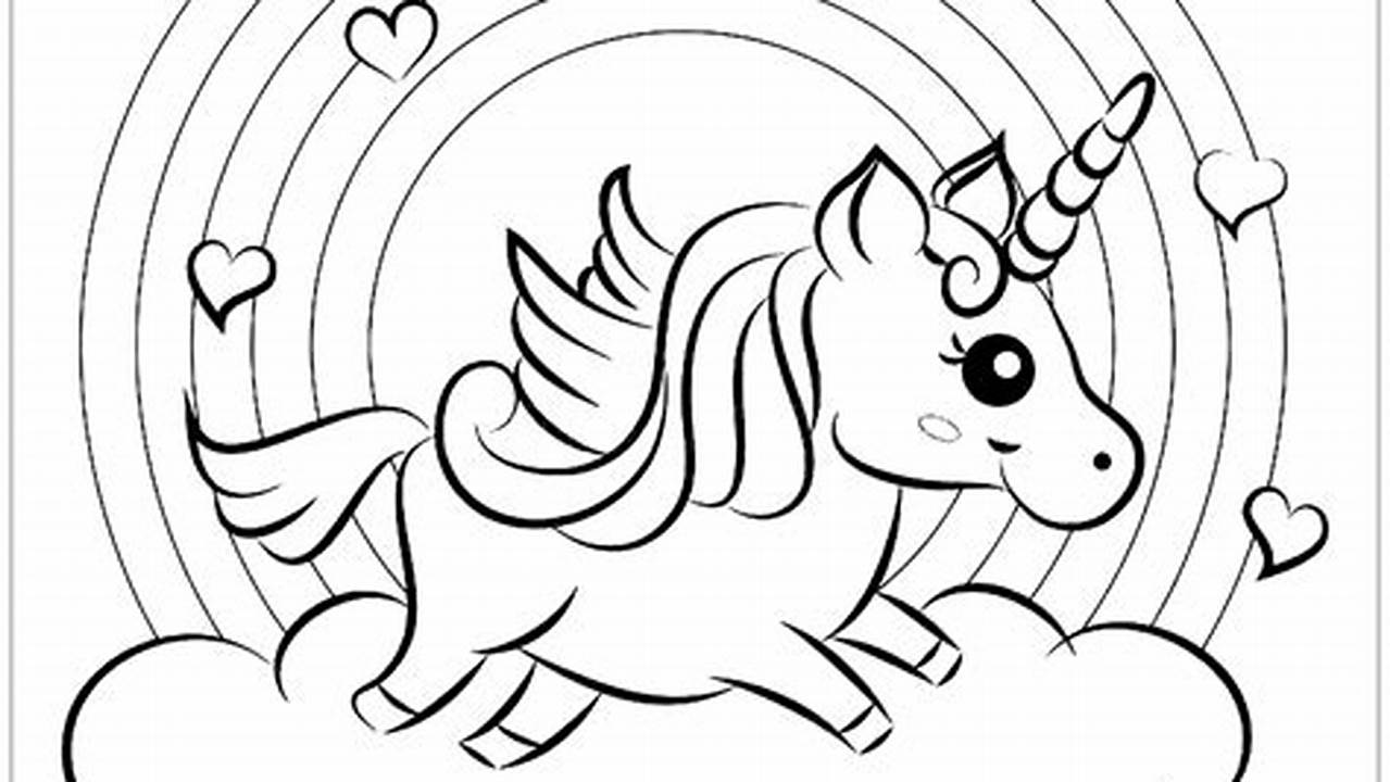How to Unleash Your Child's Creativity with Coloring Pages for Kids Unicorn