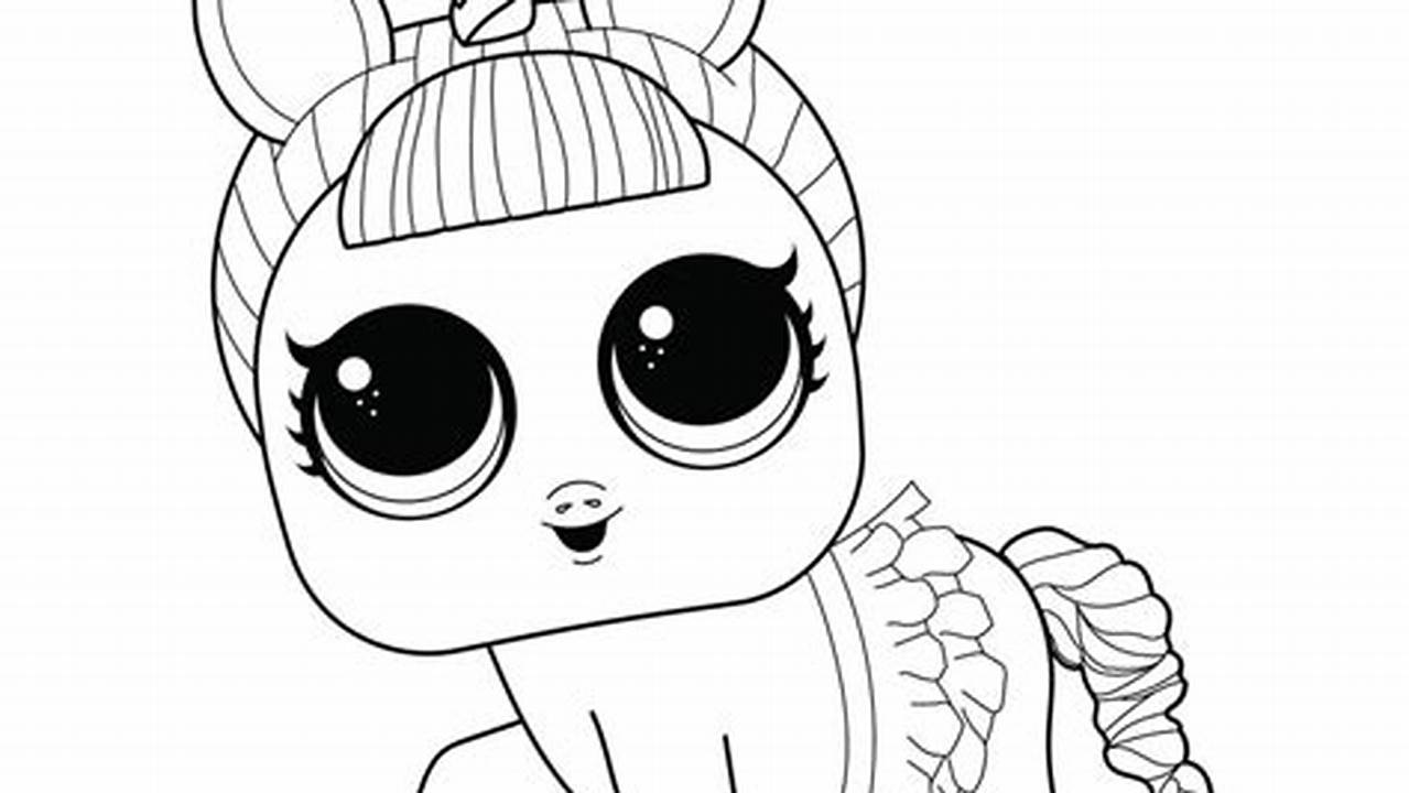 Unlock Creativity: Coloring Pages LOL Dolls Unicorn for Imaginative Adventures