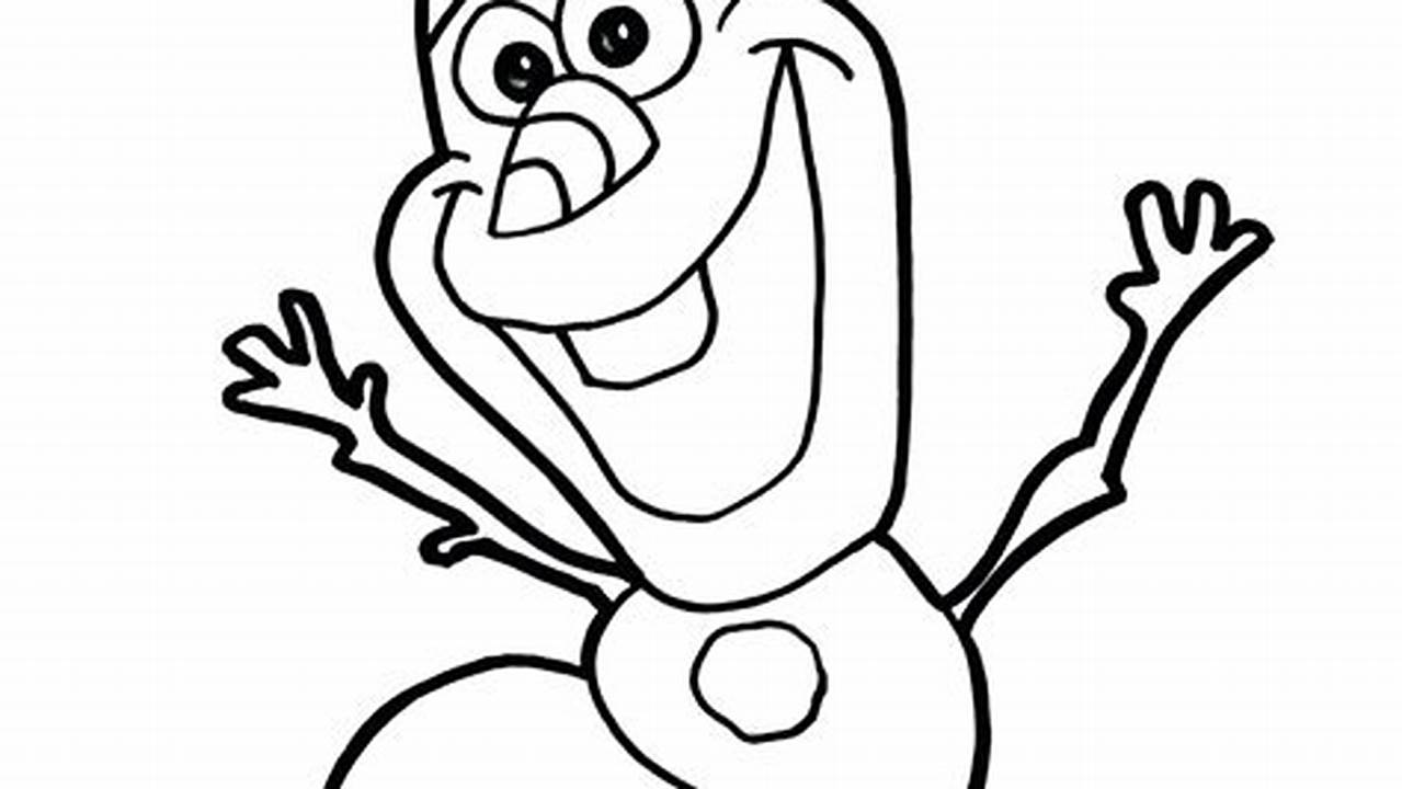 Coloring Pages Olaf