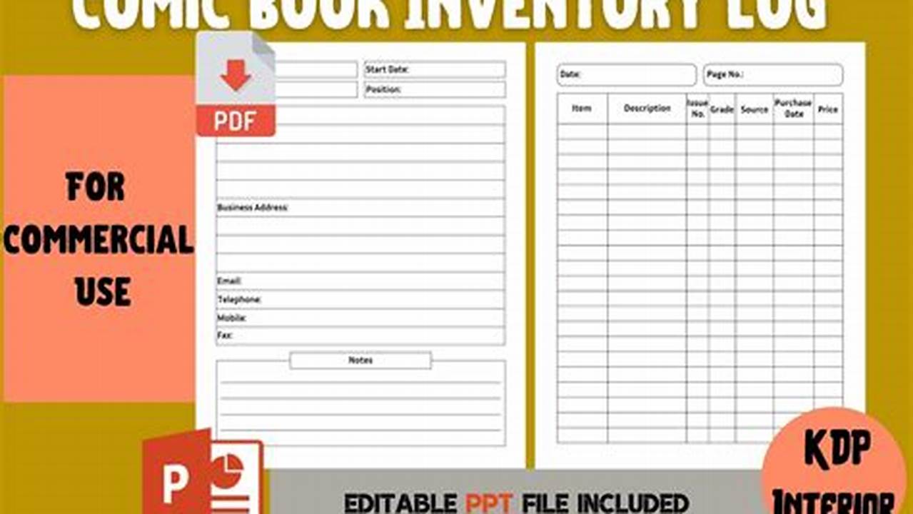 Comic Book Inventory Templates: A Comprehensive Guide for Collectors