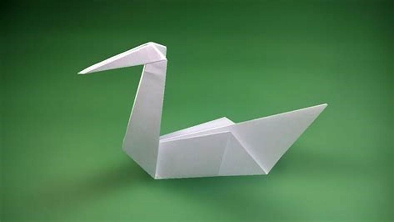Cool Origami Swan Instructions: A Step-by-Step Guide