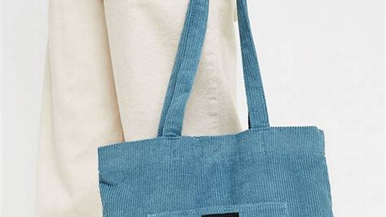 Unveiling the Secrets of the Corduroy Tote Bag: A Treasure Trove for Style and Functionality