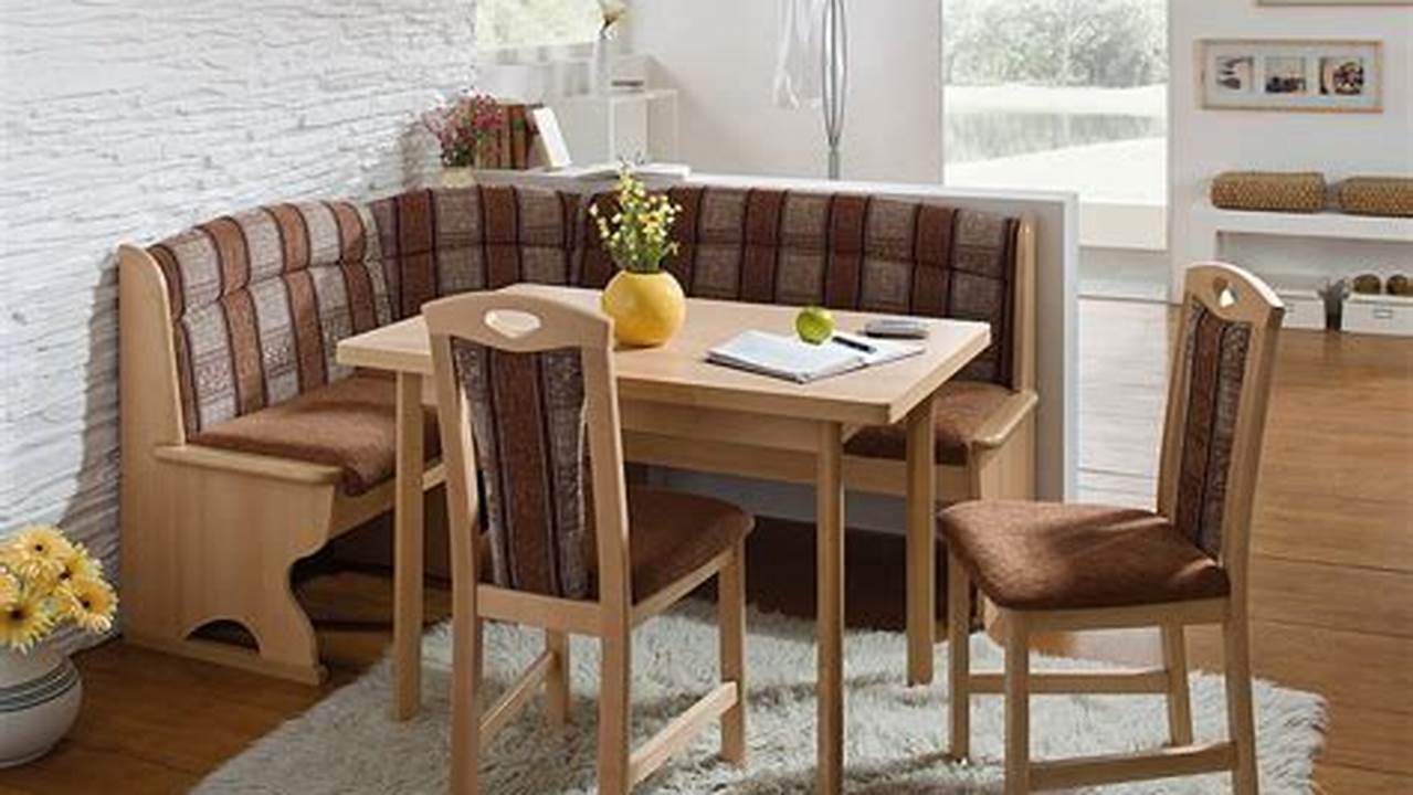 Corner Kitchen Tables with Benches and Chairs: A Guide to Choosing the Right One for Your Home