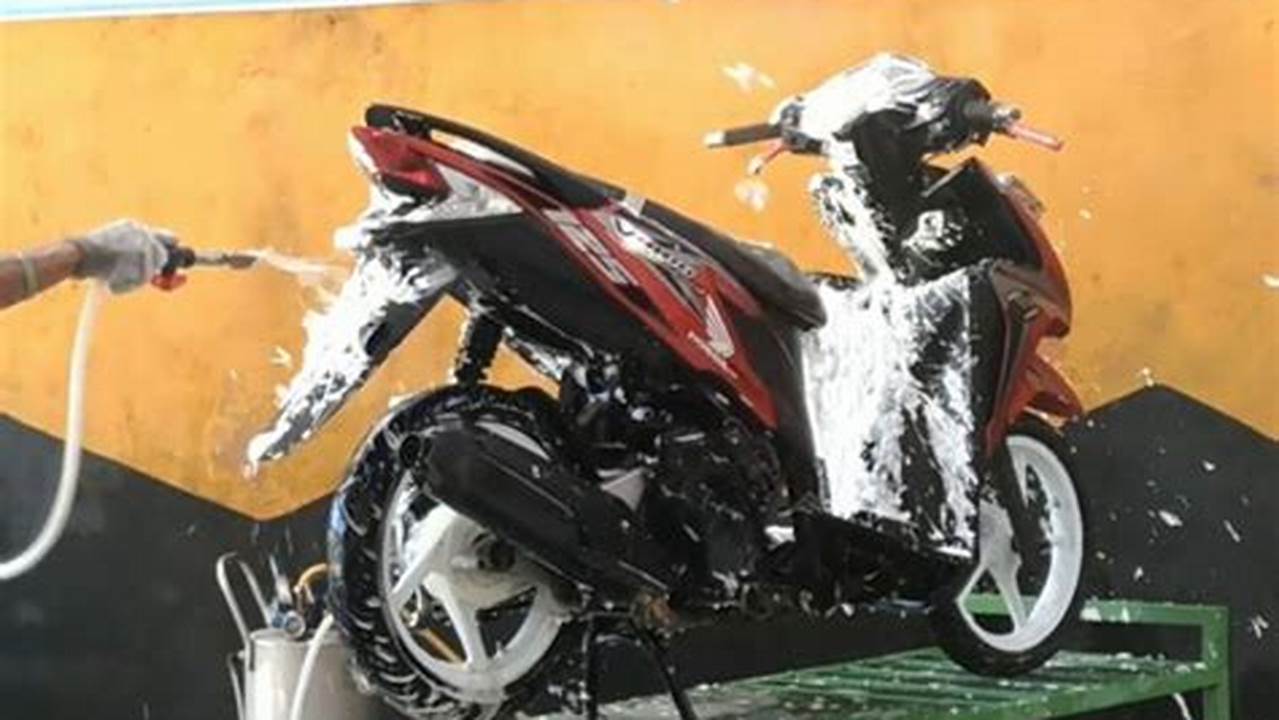 Panduan Lengkap Cuci Sepeda Motor Sendiri di Rumah