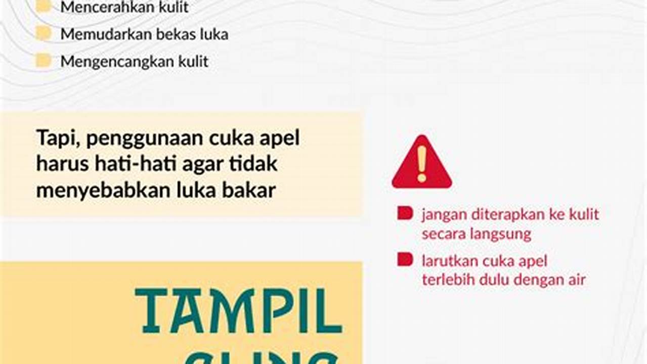 Temukan Rahasia Cuka Apel yang Jarang Diketahui untuk Kesehatan Anda