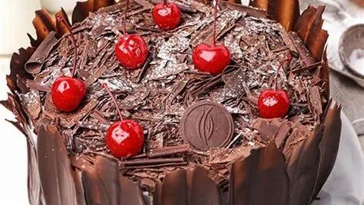 Temukan Rahasia Dapur Cokelat Black Forest untuk Kue Sempurna