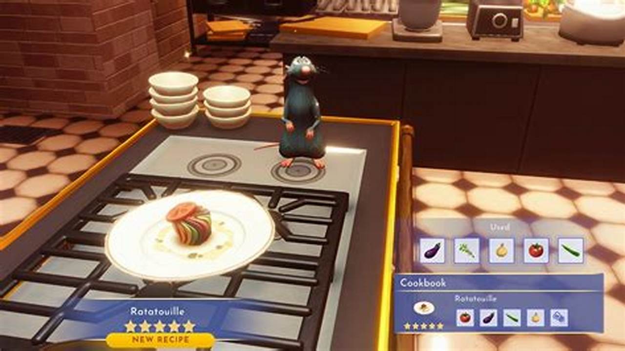 Ratatouille Recipe in Disney Dreamlight Valley: A Culinary Delight