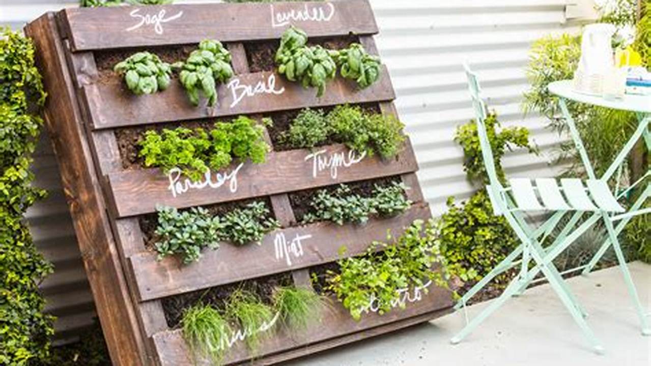 Discover the Secrets of DIY Herb Garden Pallets: A Guide to Growing Your Own Culinary Oasis