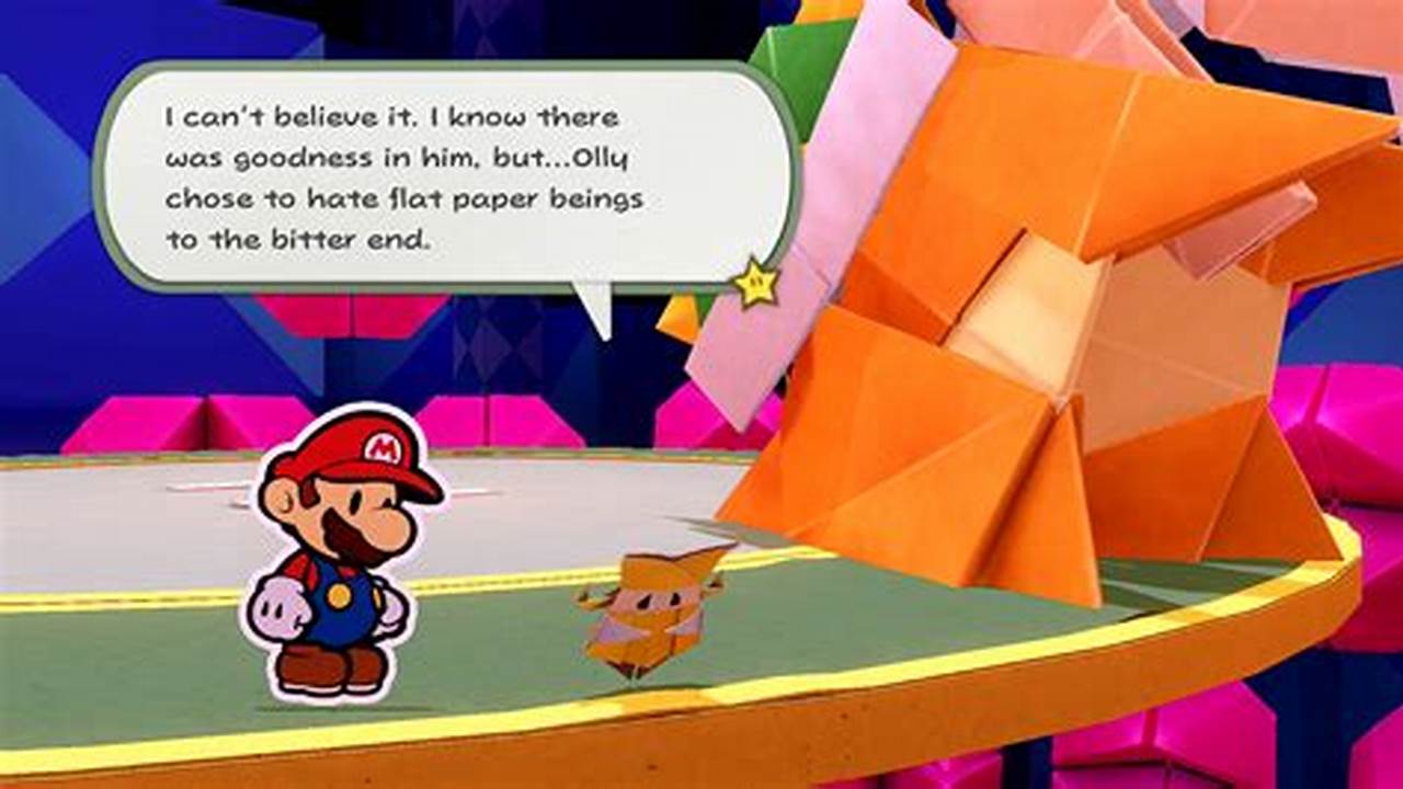 Does Paper Mario: The Origami King Have Multiple Endings?