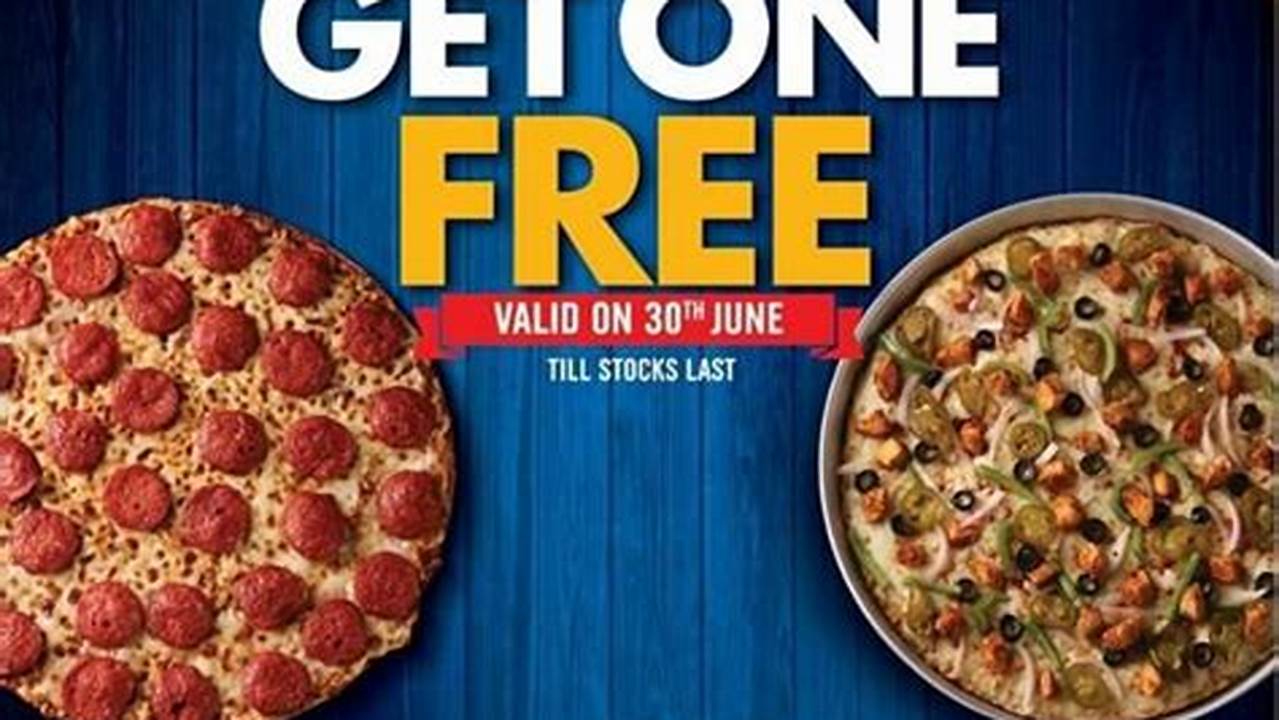 Temukan Promo Domino Pizza Beli 1 Gratis 1 yang Menggiurkan untuk Pecinta Kuliner