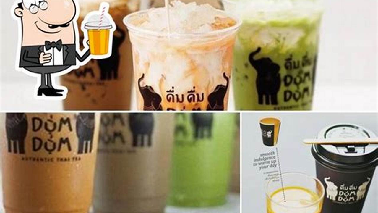 Resep Rahasia Thai Tea Terungkap di Dum Dum Thai Drinks Kota Tangerang Banten