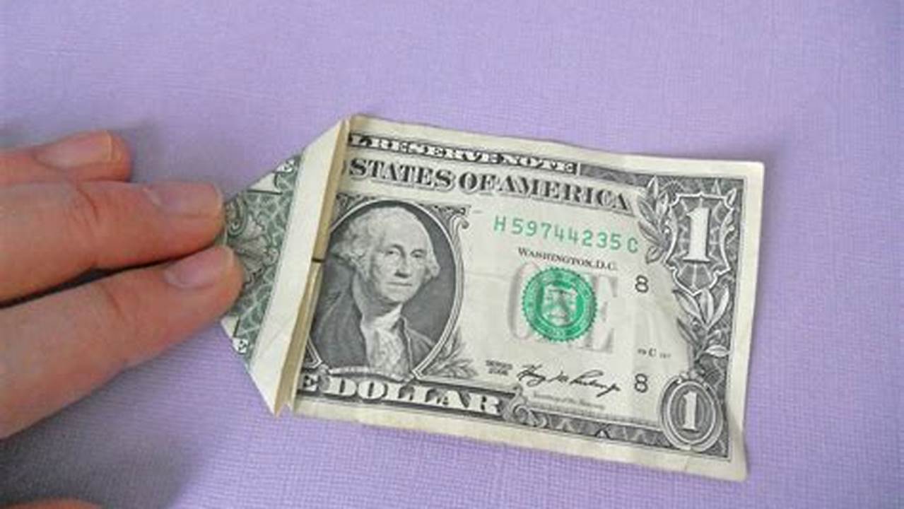 A Hidden Surprise in Your Pocket: Uncover Easter Eggs with Dollar Bill Origami