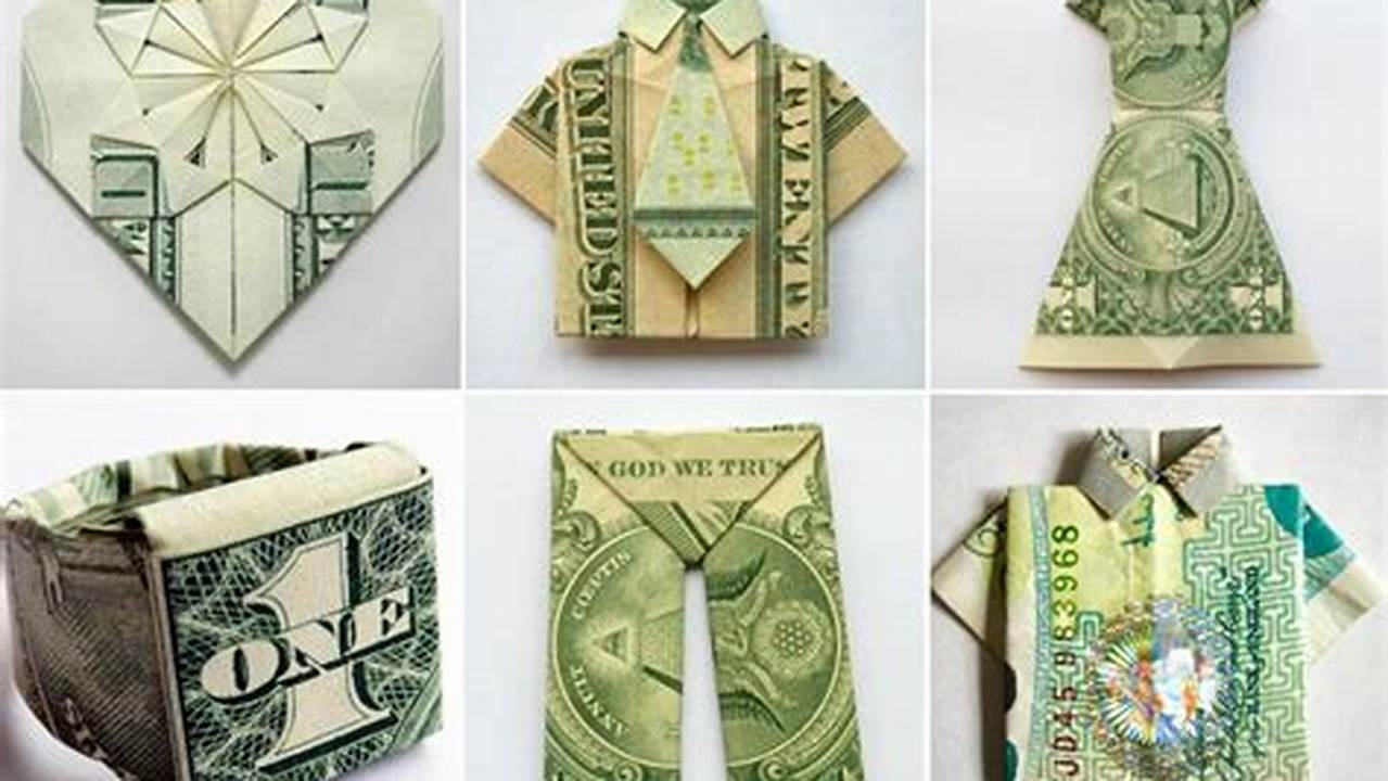 Easy Origami Using a Dollar Bill