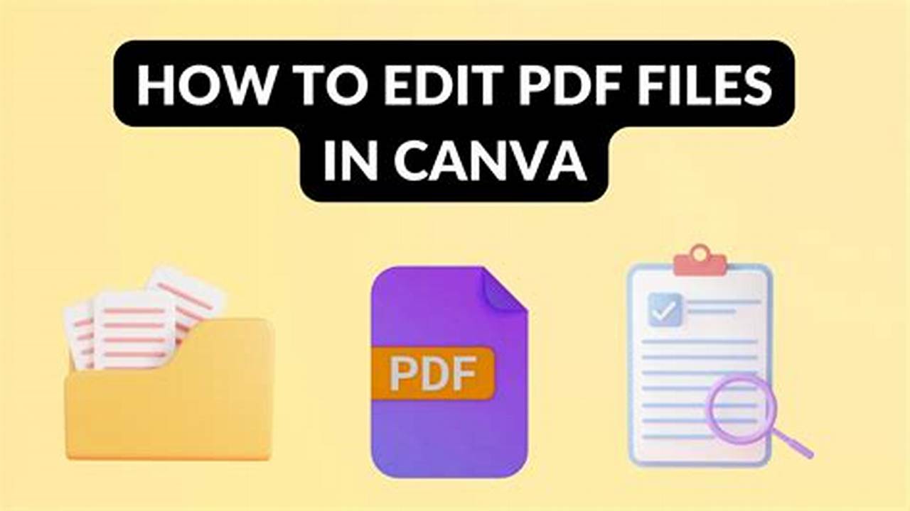 Edit PDF in Canva: A Comprehensive Guide for Beginners