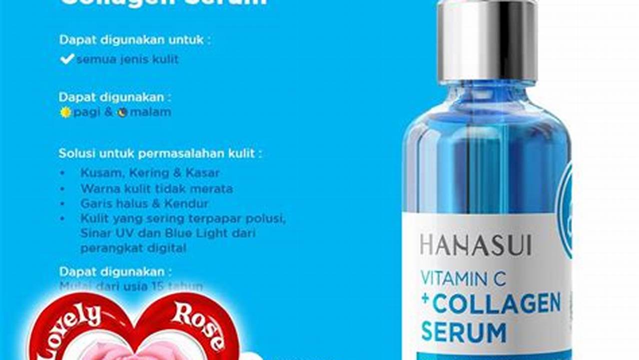 Efek Samping Serum Hanasui Biru, Wajib Tahu!