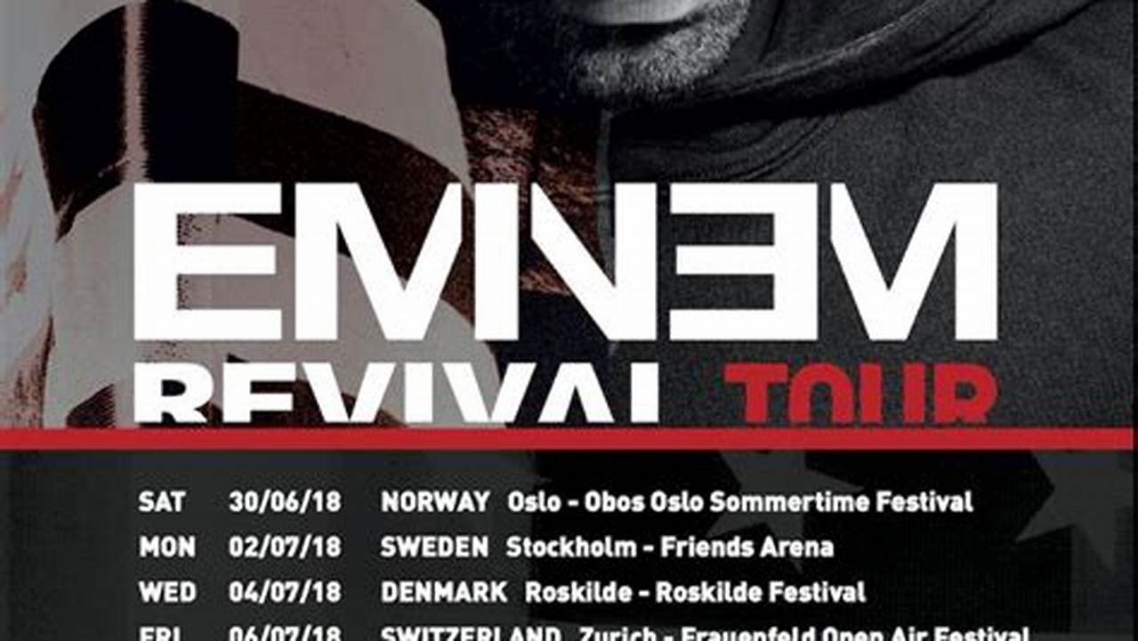 Eminem Tour 2024 Deutschland
