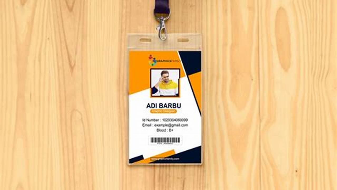 Discoveries & Insights: Unlock Professional ID Cards with Free PSD Templates