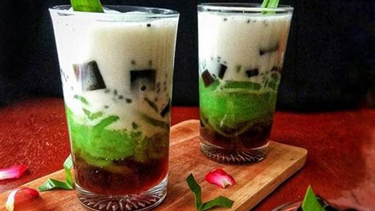 Temukan Rahasia Menyegarkan Es Cincau Dawet, Minuman Tradisional Indonesia