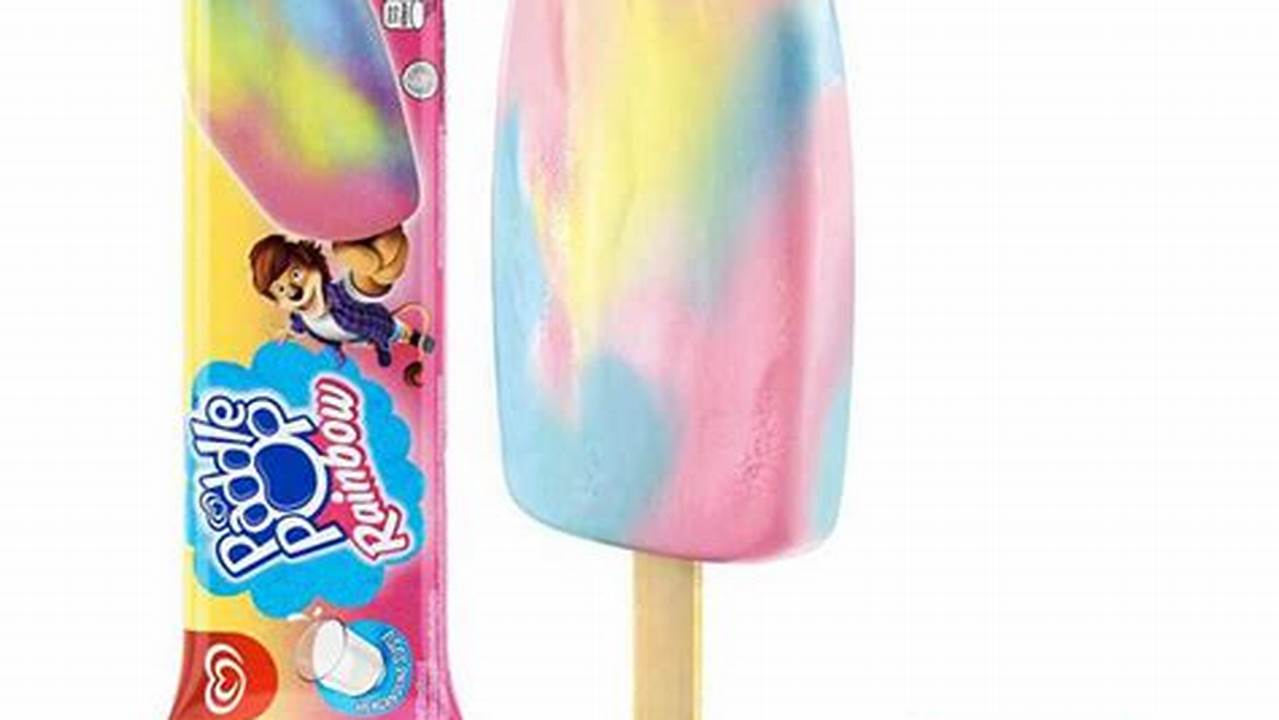 Temukan Rahasia Es Krim Paddle Pop Rainbow, Cita Rasa Unik dan Manfaat Tersembunyi