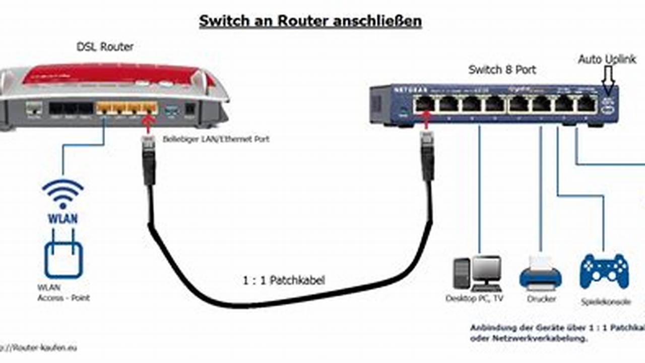 Ethernet-Kabel richtig anschließen: So finden Sie den optimalen Anschlussort