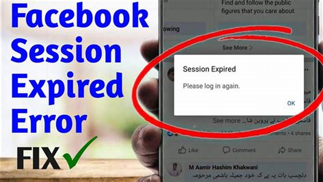 Tips to Resolve "Facebook Session Expired" and Secure Your Account