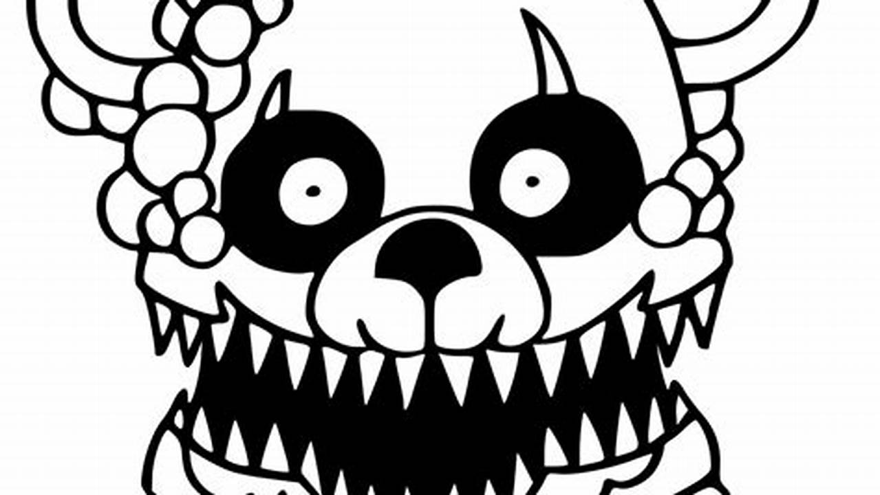Five Nights Of Freddy Coloring Pages