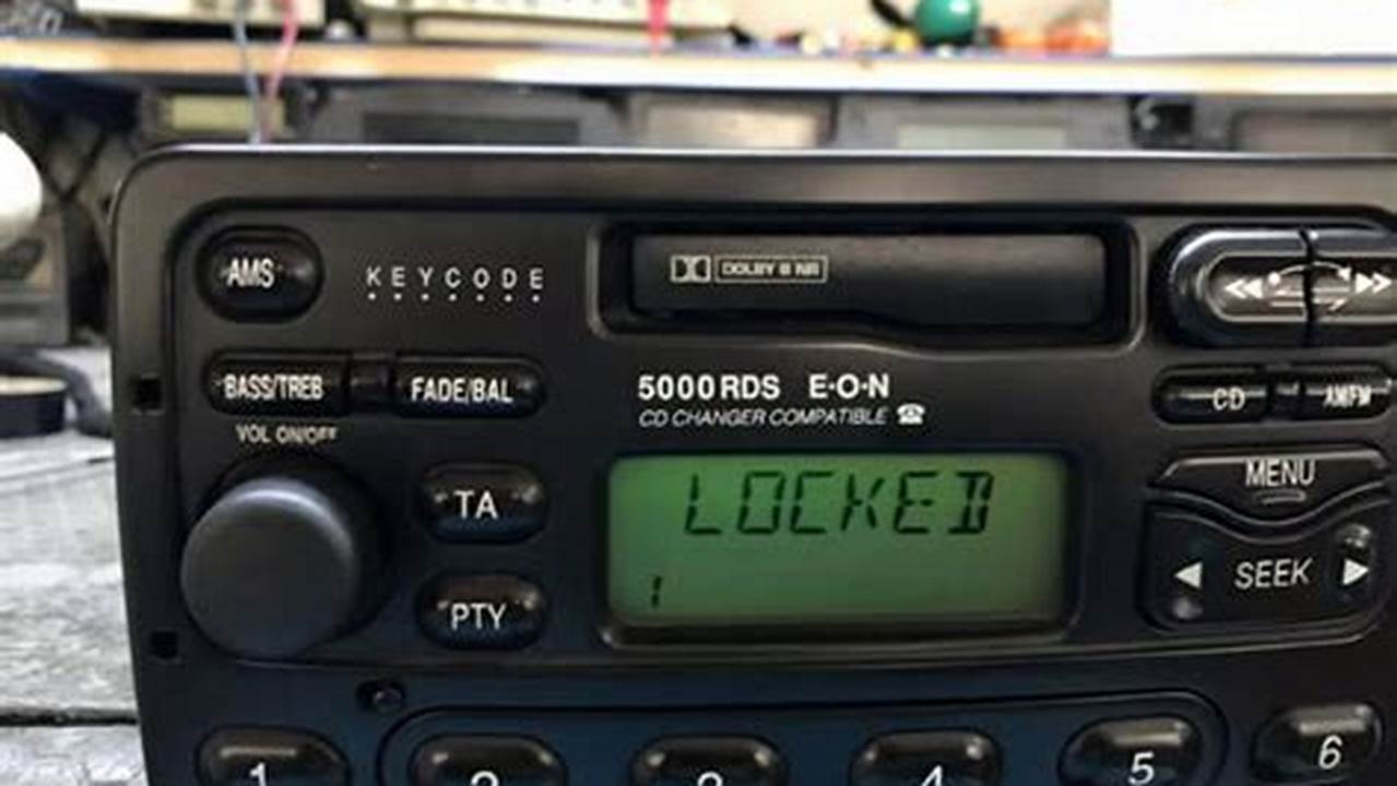 Ford 6000 cd locked