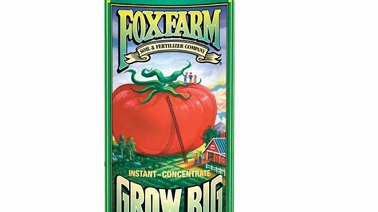 Unlock the Secrets of Fox Farm Grow Big: A Journey to Plant Abundance